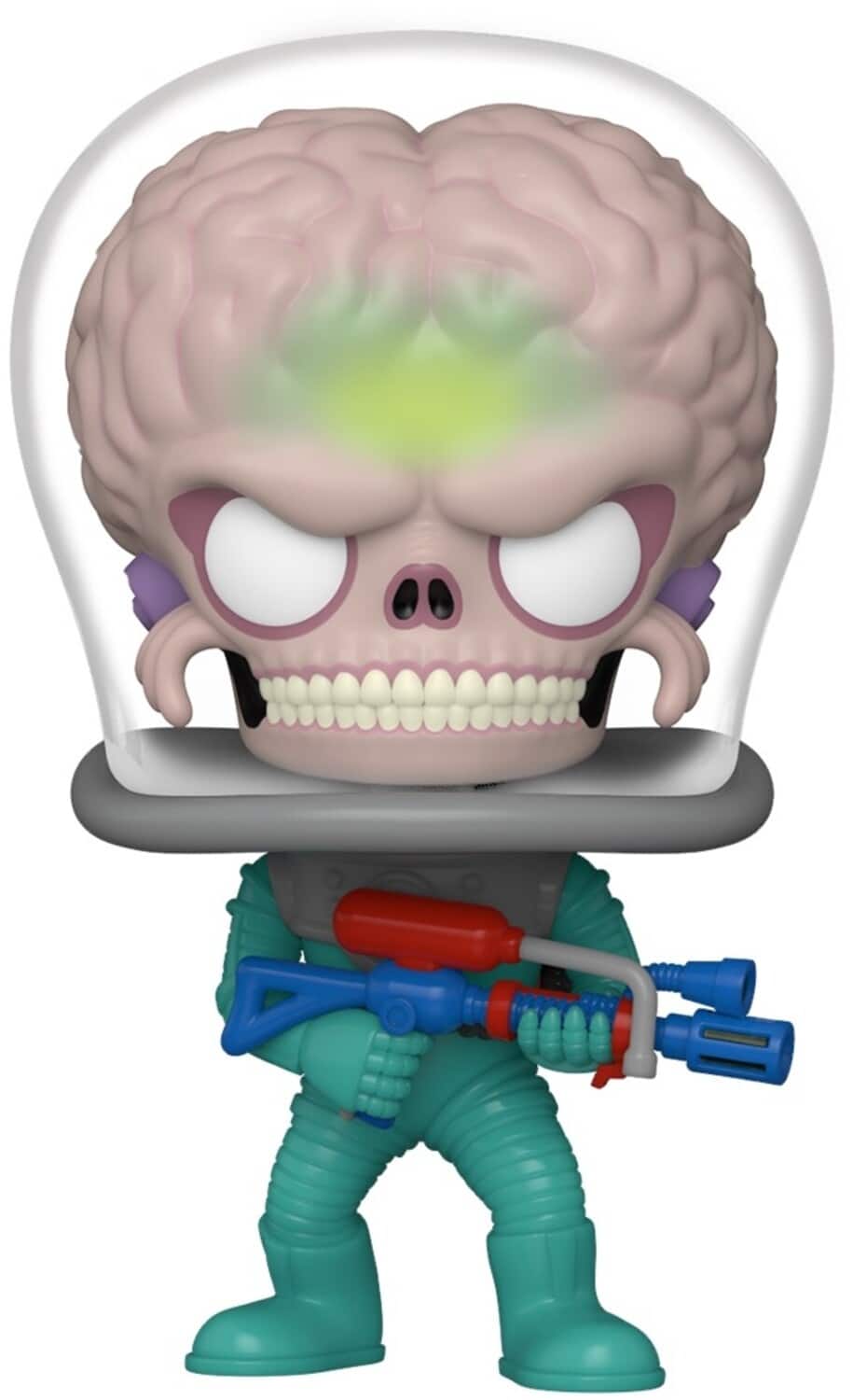 Funko - POP! Movies: Mars Attacks - Martian Soldier - COLLECTIBLES - Multicolor