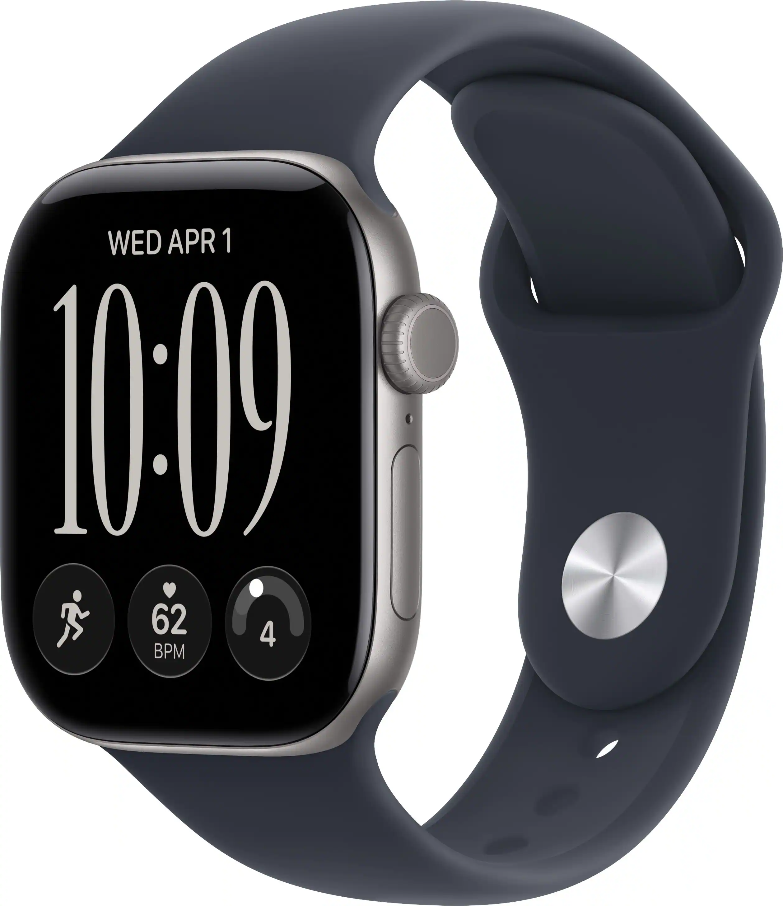 Space Gray - Aluminum - Wristwatch - Navy Blue