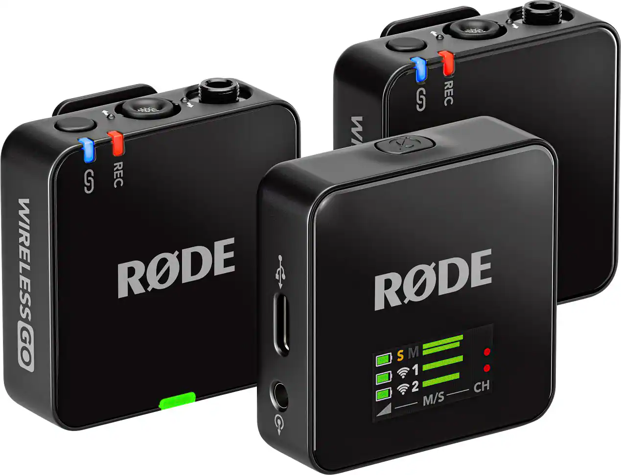 Wireless Go 1 6 REC RODE 1 6 REC W RODE S M 1 2 CH M/S
