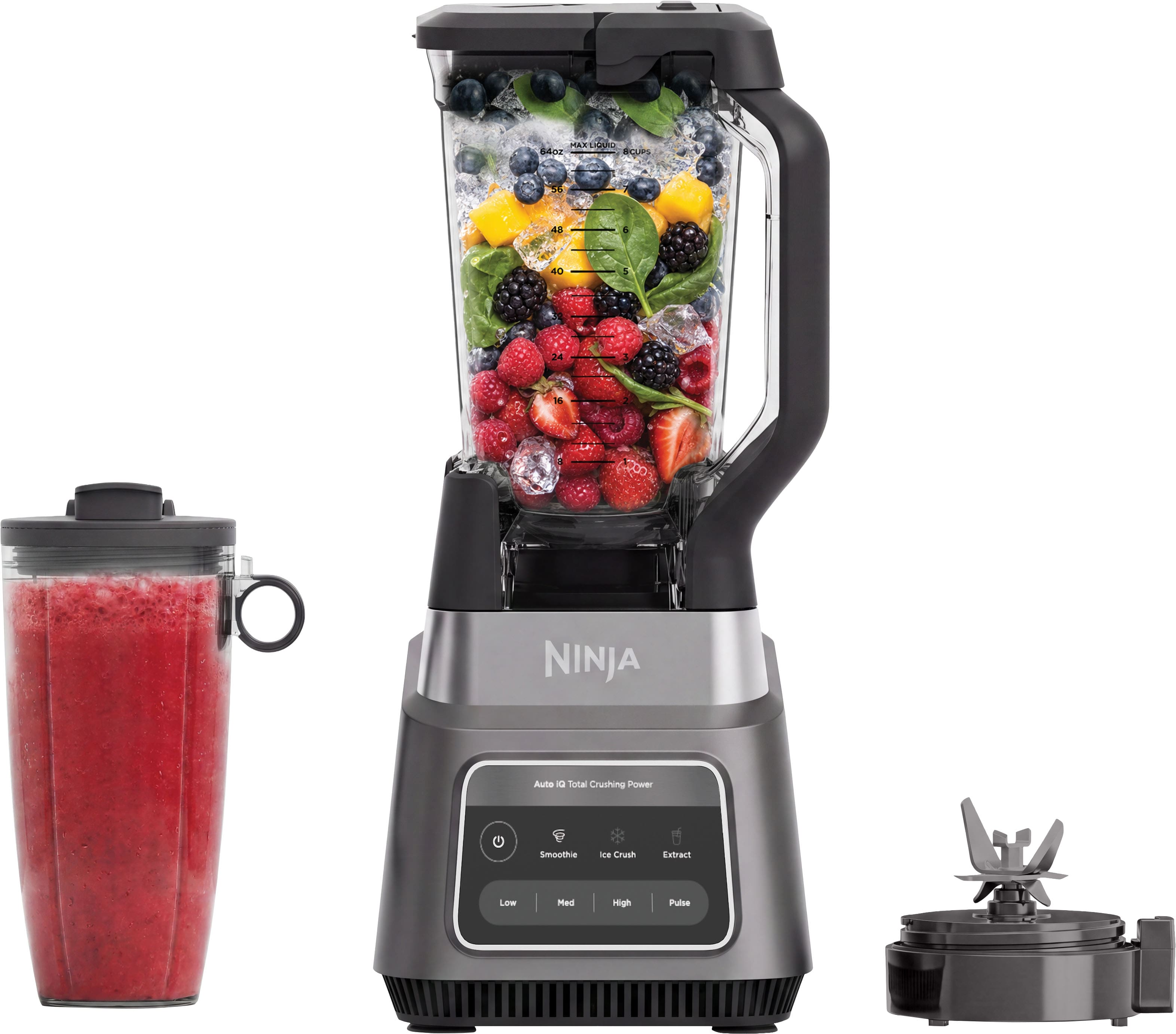 MAX LIQUID LAME BOOPS

NINJA

Auto IQ Total Crushing Power

Smoothie
Ice Crush
Extract

Low
Med
High
Pulse