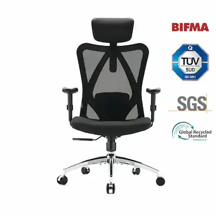 BIFMA
TÜV SÜD ISO 9001
SGS
Global Recycled Standard
Textile Exchange