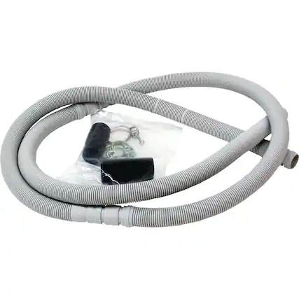 Front. Bosch - Drain Hose Extension Kit - Gray.