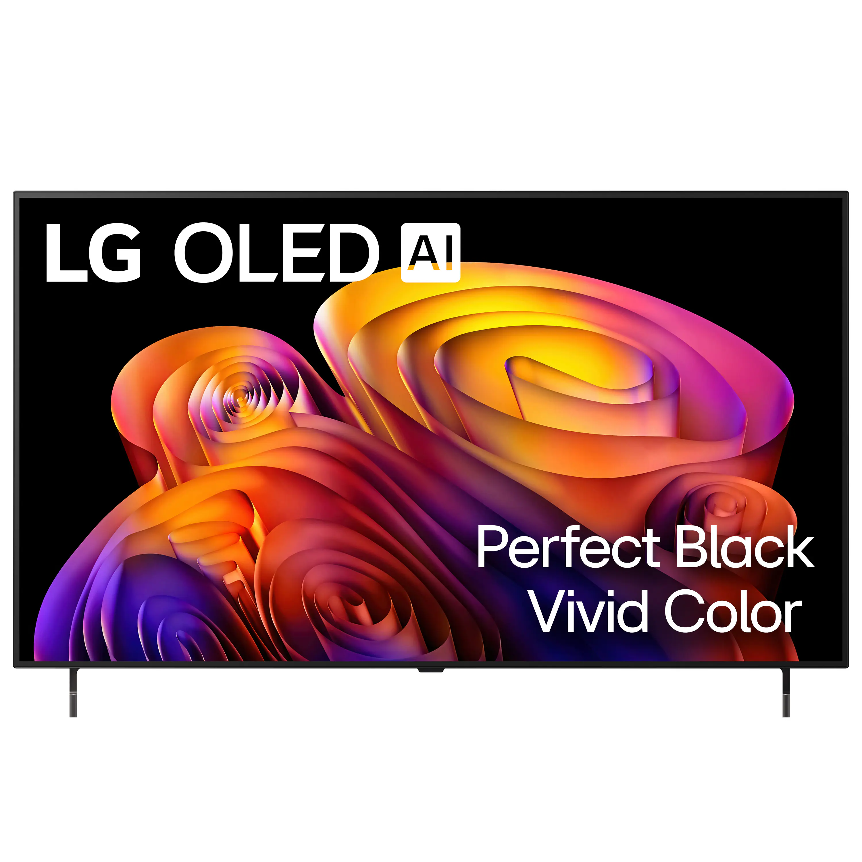 LG OLED AI  
Perfect Black Vivid Color