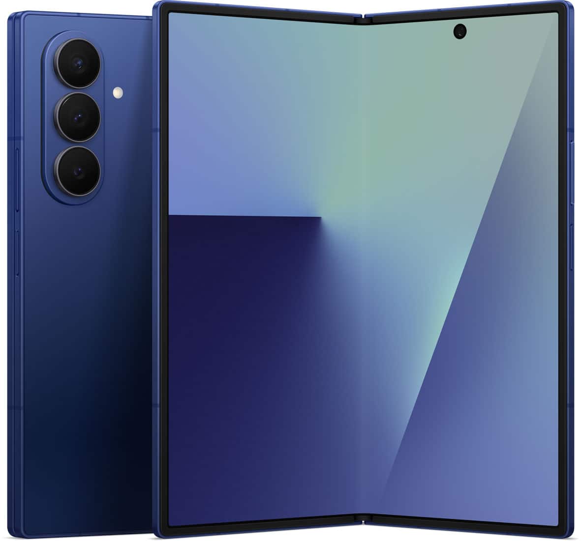 Samsung - Refurbished Excellent - Galaxy Z Fold7 512GB (Unlocked) - Blue Shadow
