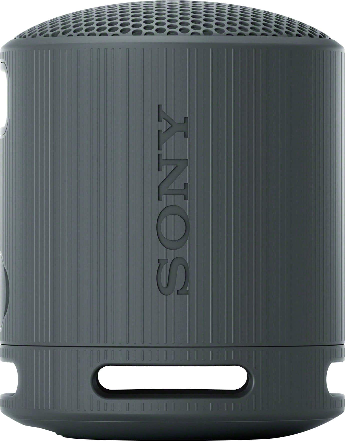 Front. Sony - XB100 Compact Bluetooth Speaker - Black.
