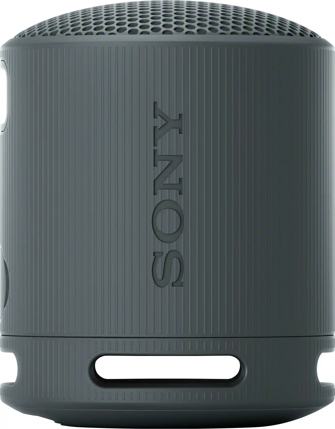 Front. Sony - XB100 Compact Bluetooth Speaker - Black.