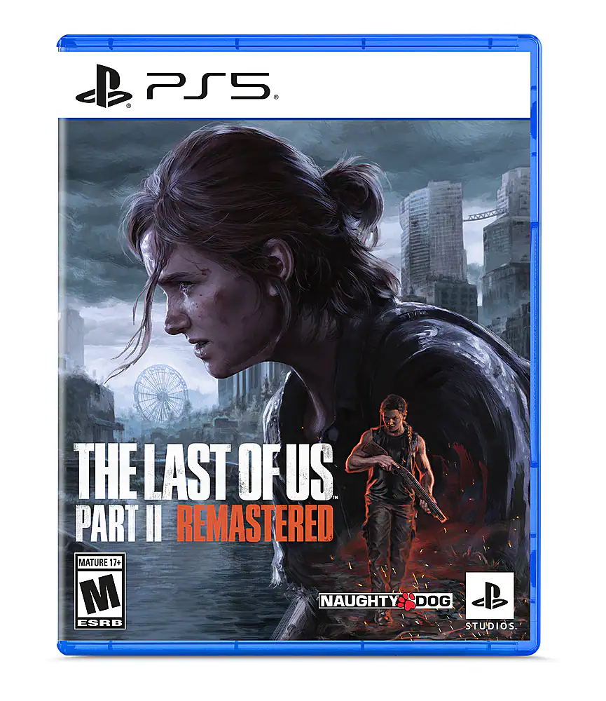 Front. Sony Interactive Entertainment - THE LAST OF US PART II REMASTERED. - M (Mature 17+)