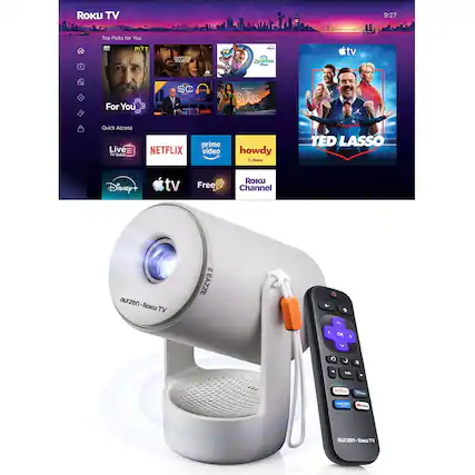 Roku TV
9:27
Top Picks for You
FAXI
PITT
DUTTON RANCH
ZOOTOPIA
For You
SC
The BLRBS
Quick Access
Live TV
NETFLIX
prime video
howdy By Roku
TED LASSO
Aurzen Roku TV
EAZZE
Unixeu
OK V
M
DII
NETFLIX Compan
Aurzen Roku TV
