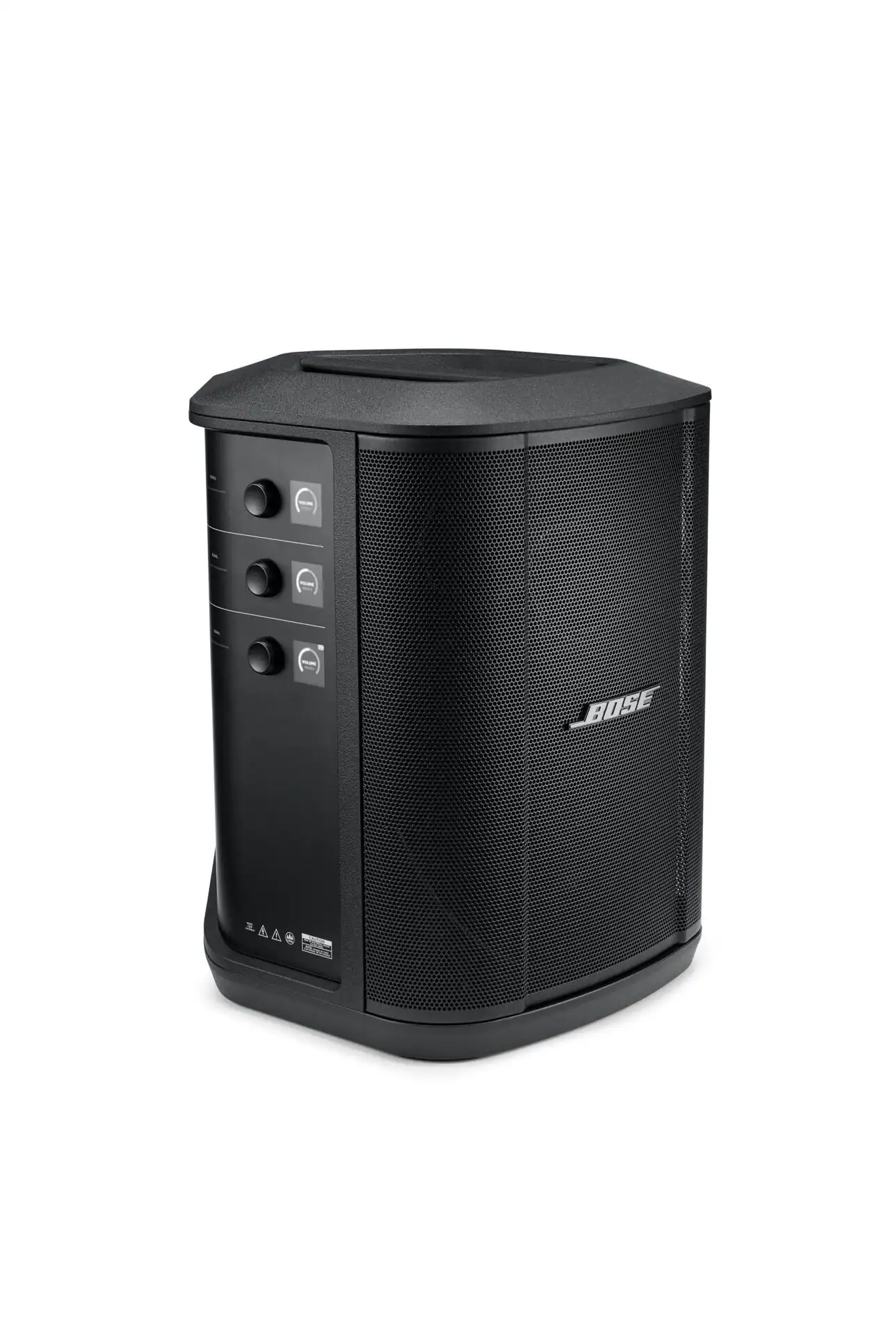 Front. Bose - S1 Pro+ Portable Wireless PA System - Black.