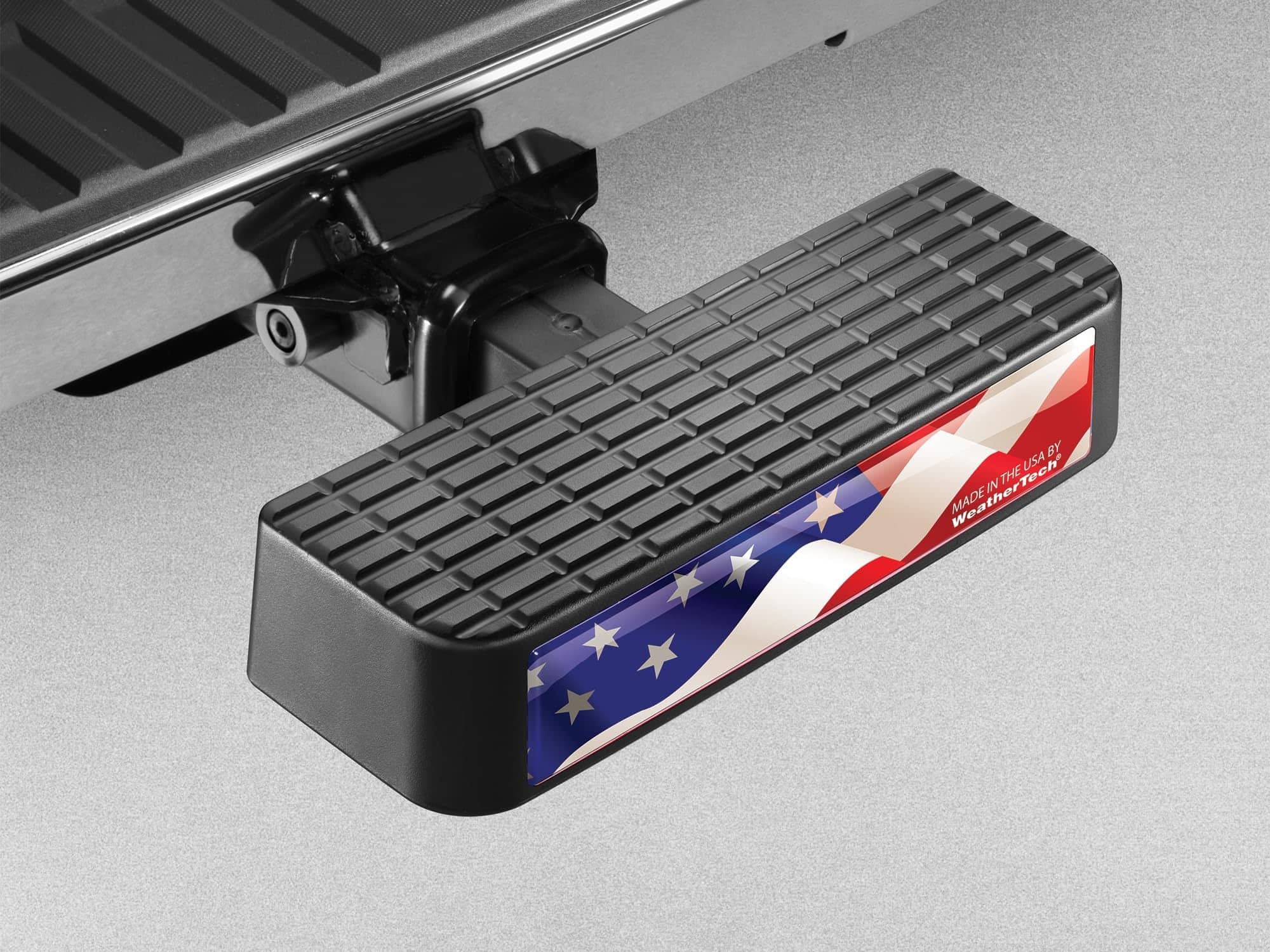 WeatherTech - BumpStep USA | 12" Hitch Mounted Step and Bumper Protection for 2" Receiver - Black