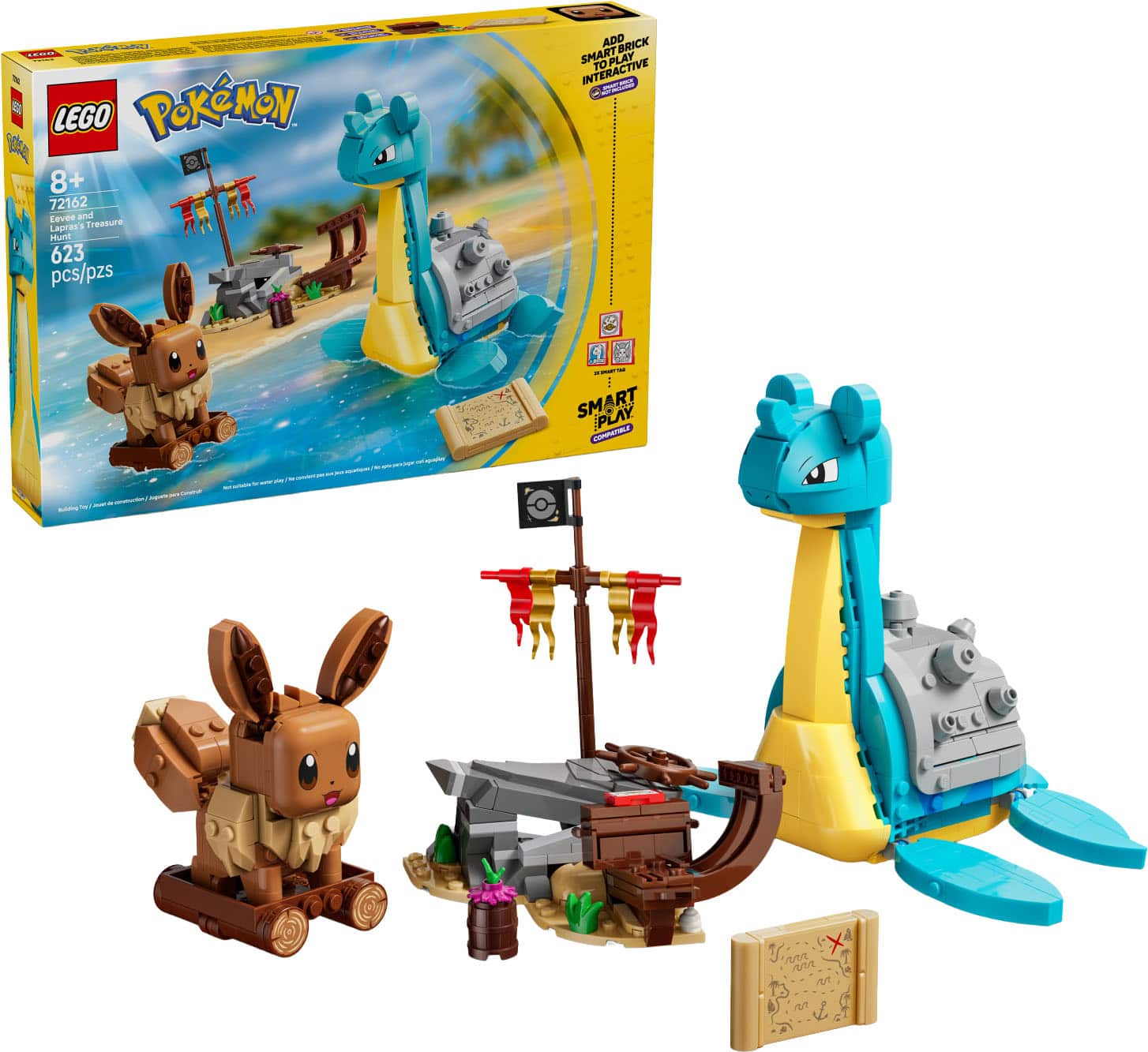 - LEGO Pokémon 8+ 72162 Eevee and Lapras's Treasure Hunt 623 pcs/pzs
- ADD SMARTBRICK SMART TOPLAY INTERACTIVE C2
- SMART PLAY
