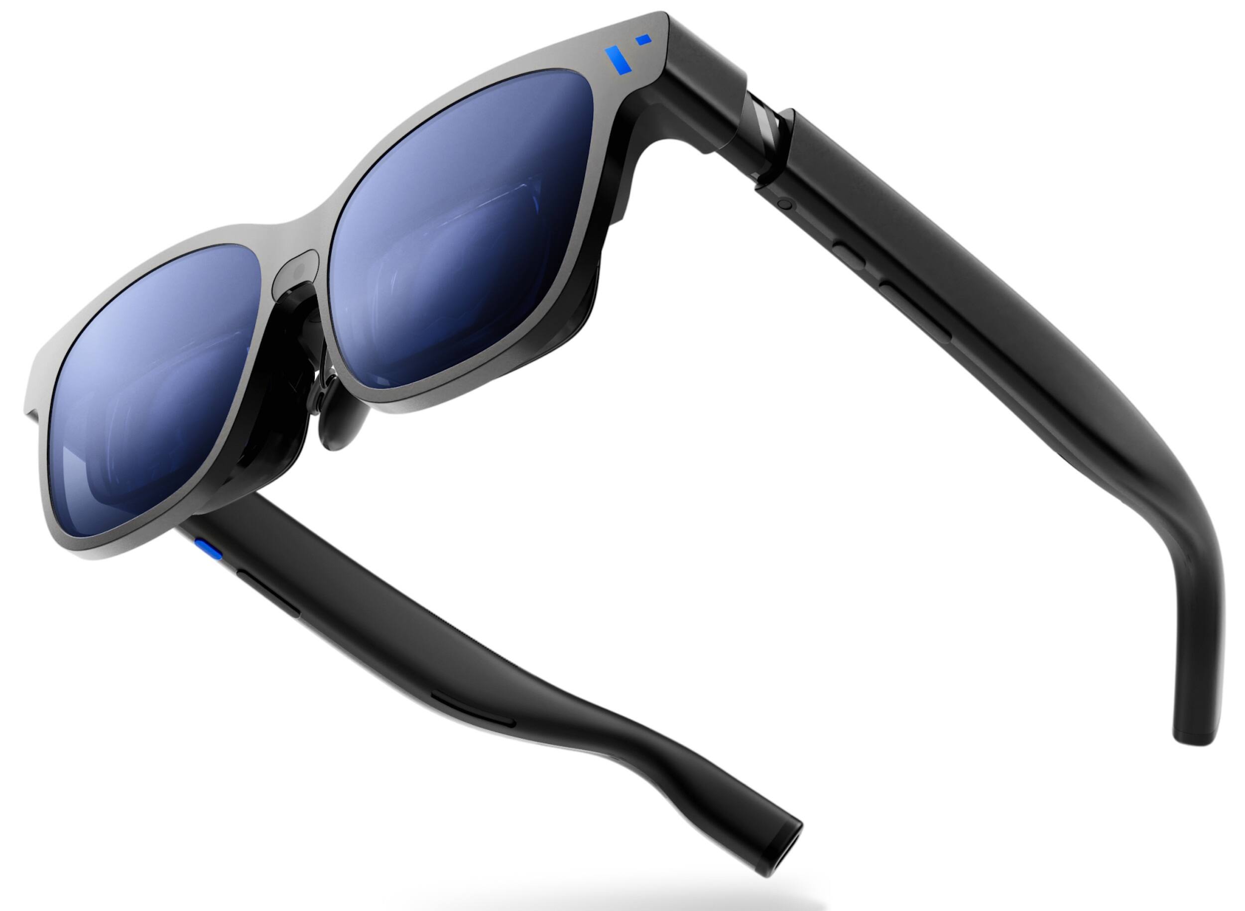 Front. VITURE - Beast XR/AR Glasses: Biggest & Brightest, 58° 1200p Built-in 3DoF, 9-Level Dimming, HARMAN Audio, Regular - Black.