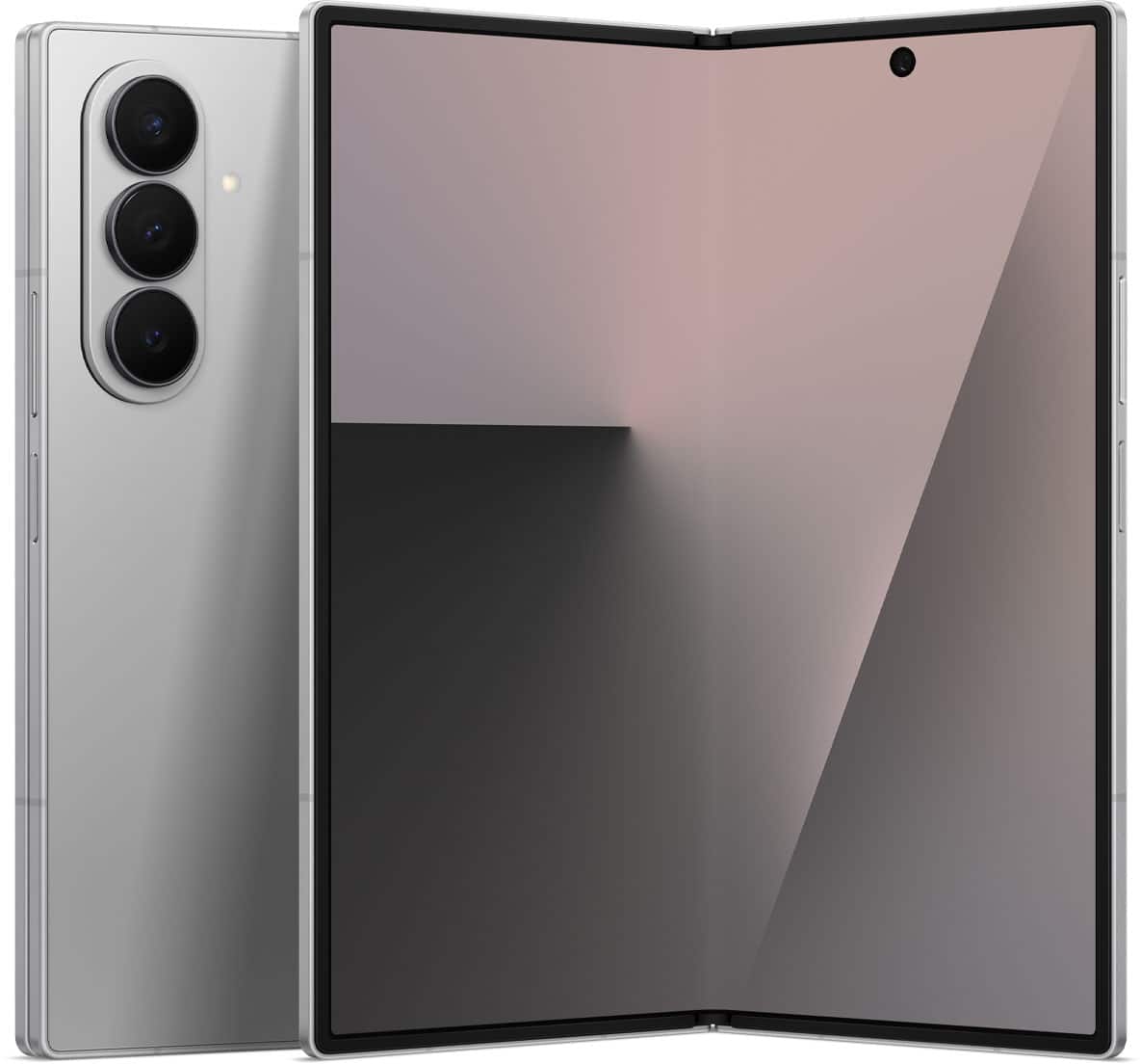 Samsung - Refurbished Excellent - Galaxy Z Fold7 256GB (Unlocked) - Silver Shadow