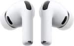 Front. Apple - AirPods Pro 3, Wireless Active Noise Cancelling Earbuds with Heart Rate Sensing Feature - White.