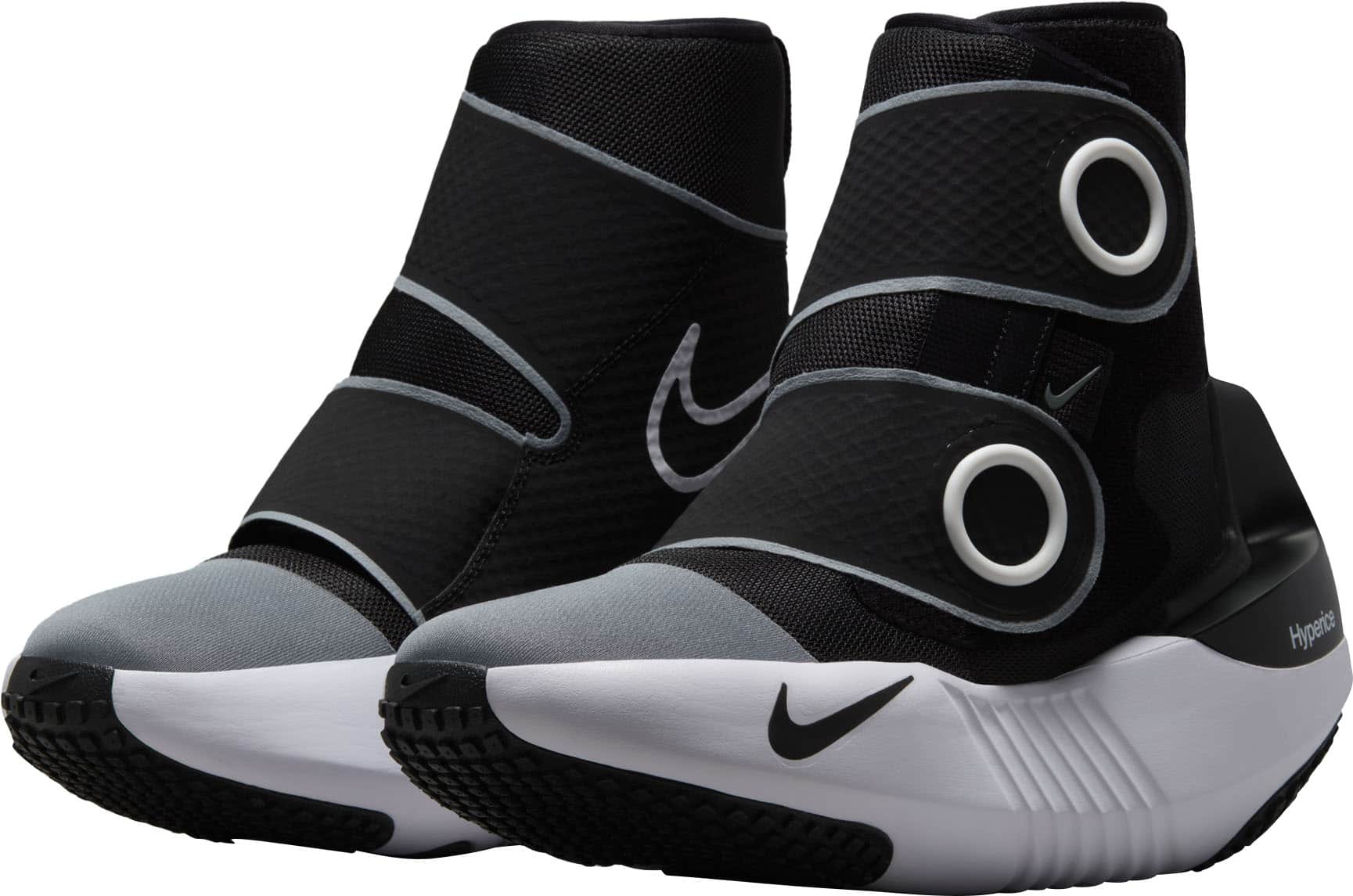 Front. Hyperice - Hyperboot by Nike x Hyperice- Medium - Black.