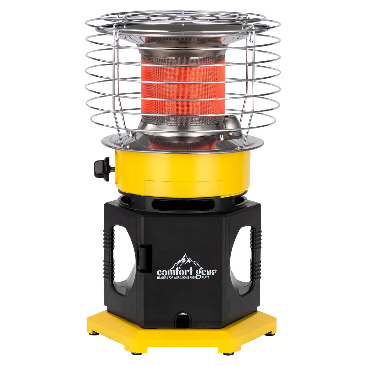 Comfort Gear - 18,000-BTU Indoor/Outdoor Portable Personal 360° Propane Heater PPH360-18 - Yellow