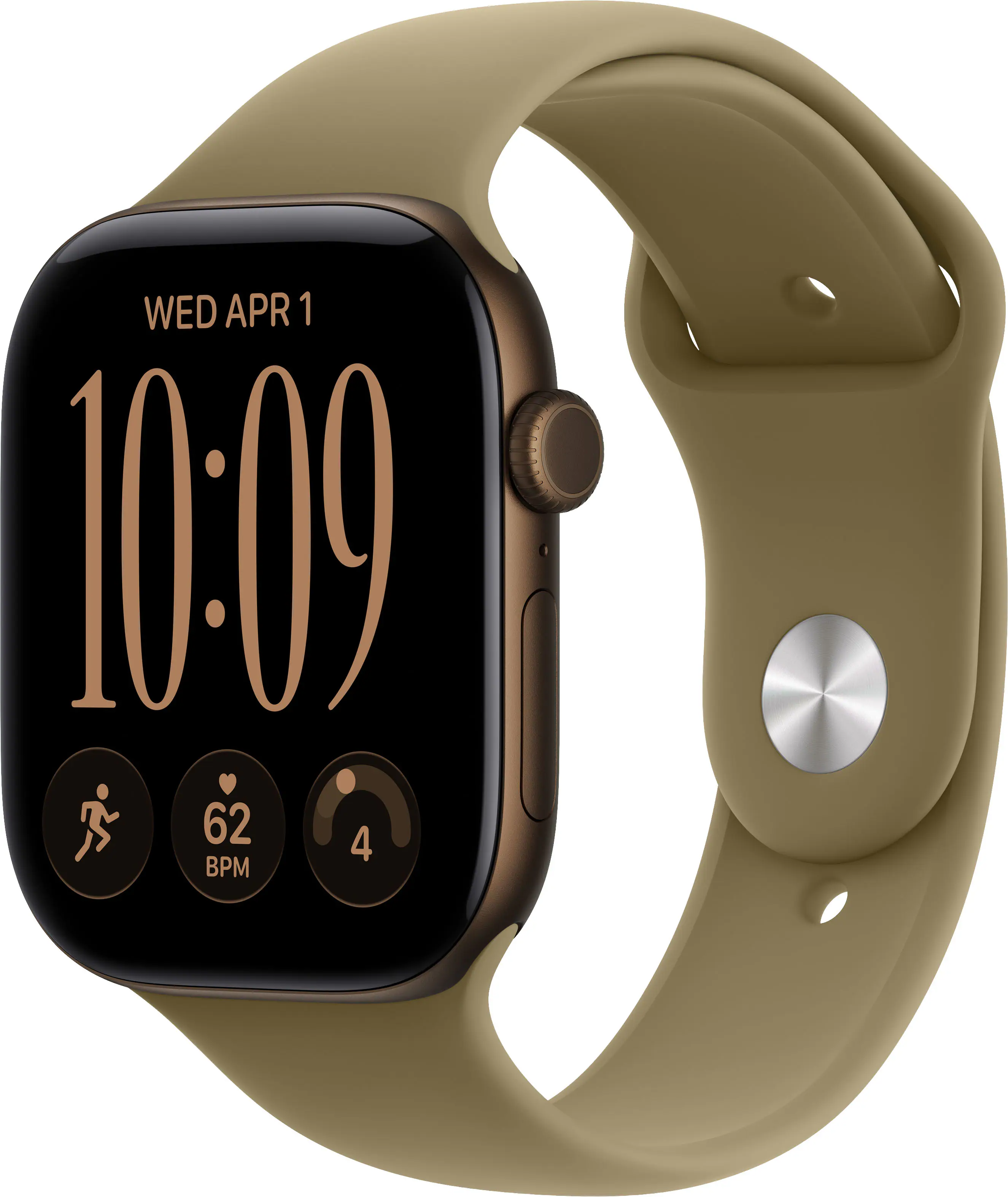 Dark Bronze - Aluminum - Wristwatch - Olive