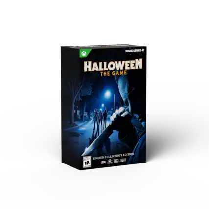 HALLOWEEN XBOX SERIES X HALLOWEEN GAME THE COLLECTOR'S EDITION NATURE 5 LIMITED PURTHER Gun, FROOT M COMPANY ESRB - M (Mature 17+)
